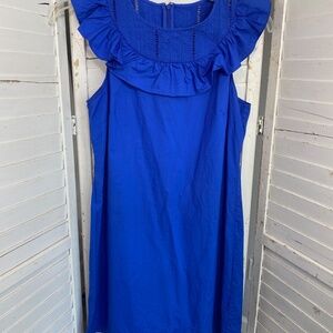 Royal Blue J.Crew Mini Dress